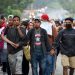 Caravana migrante avanza por tercer día consecutivo en el sur de México