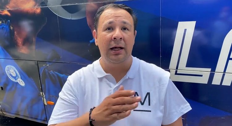 Enrique Martínez, periodista de Mediotiempo, de México. Foto Raúl Recinos