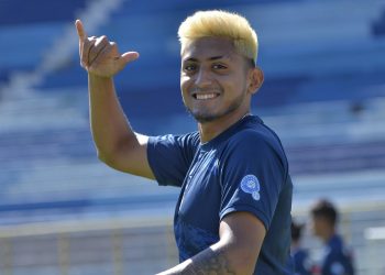 Amando Moreno, jugador de la Selecta: «Nos falta el gol y nuestra preocupación es solucionar ese problema»