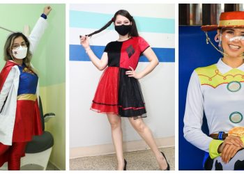 FOTOS: Estos son algunos de los personajes que llenaron de alegría el Hospital Bloom