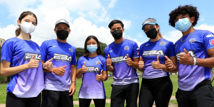 Los arqueros nacionales juveniles, están respondiendo en la justa regional, ya ganaron oro y plata. Foto INDES.