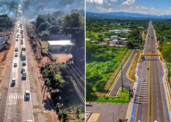 FOTOS: Así se encontraba la zona del periférico Gerardo Barrios con las administraciones anteriores