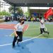 Director de Tejido Social entrega remodelación del complejo deportivo del Centro Escolar Municipal de Majucla, en Cuscatancingo