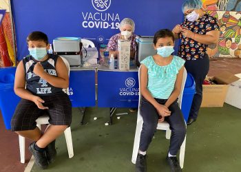 Más de 2,000 dosis contra la COVID-19 fueron colocadas en oriente