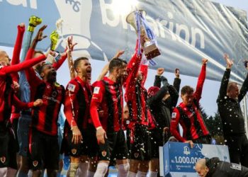 Pablo Punyed cierra el 2021 con doblete en el fútbol islandés