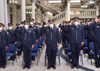 Realizan investidura de agentes de PNC en categoría de inspector