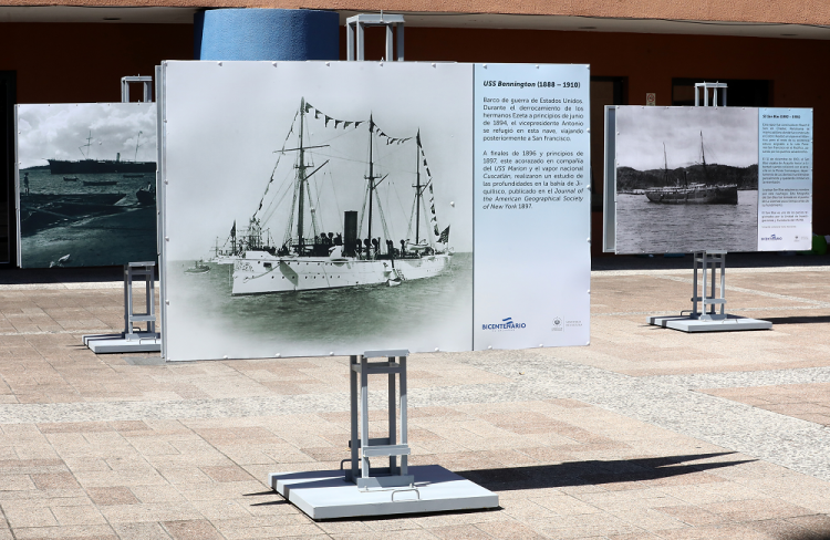 La historia maritima en exposición. Fotos/Luis Umaña