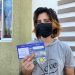 La colombiana que tuvo acceso a la vacunación en San Miguel