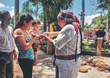 Celebran el equinoccio de invierno en Izalco