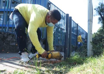 Reos construyen juguetes para niños del Hospital Bloom y apoyan con proyectos de jardinería