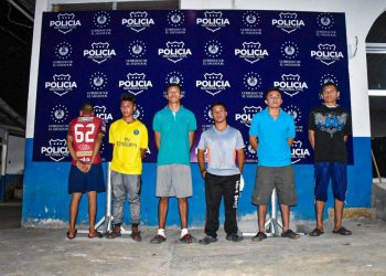 Detienen a cinco pandilleros en Ahuachapán y resuelven tres casos de desaparición de personas