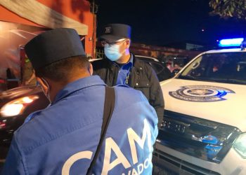 Cuerpo de Agentes Metropolitanos realizó operativo de verificación de cumplimiento de ordenanzas para la convivencia ciudadana