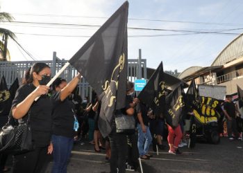 Empresarios obligan a empleados a protestar en contra del Gobierno, denuncian sindicalistas