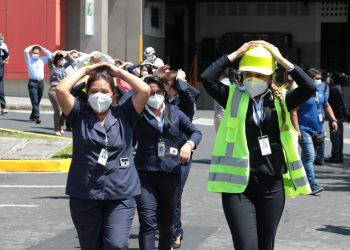 Más de medio millón de personas participan en el  simulacro nacional de terremoto en El Salvador