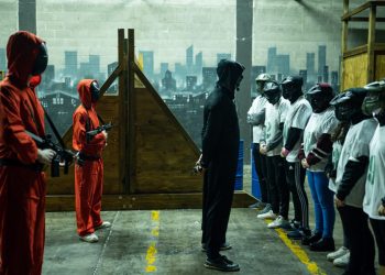 FOTOS: Recrean en Italia los desafíos de la serie surcoreana «El juego del calamar»