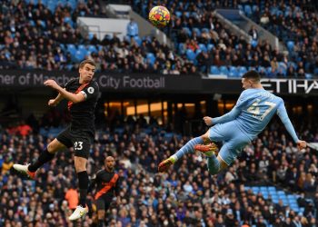Manchester City no falla ante el Everton y ya es segundo en Premier League