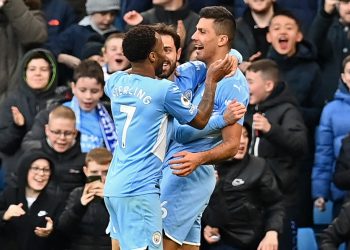 Manchester City no falla ante el Everton y ya es segundo en Premier League