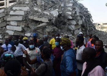 Sube a 20 el balance de muertos en el colapso de un rascacielos en Lagos, en Nigeria