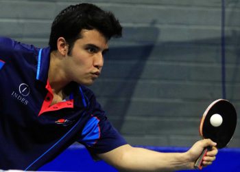 Tenismesistas Emme Arias y Óscar Villalta son los campeones de primera categoría