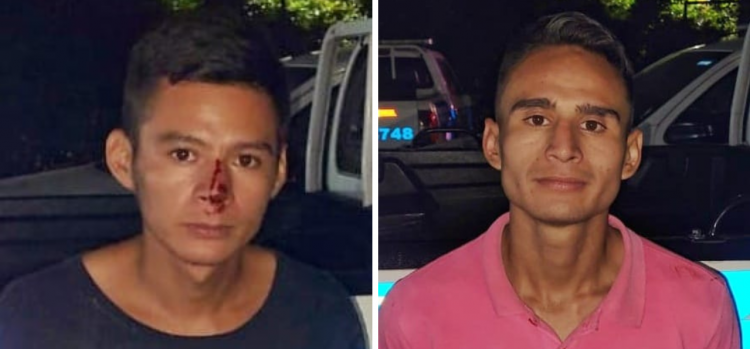 Arrestan a hombres que robaron camioneta en San Salvador