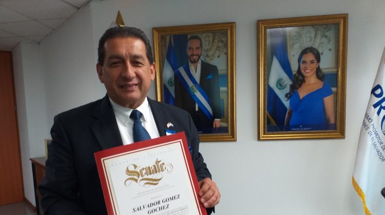 Gómez Góchez
fue nombrado 
presidente del 
Organismo 
Promotor de 
Exportaciones 
e Inversiones 
de El Salvador 
(Proesa).