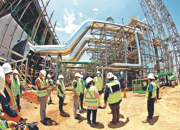 La participación en el proyecto ha sido superior al
60 % de mano de obra local.