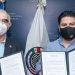 Ministerio de Agricultura firma convenio para que caninos inspeccionen equipaje y carga aérea