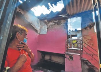 Pide ayuda para reparar su casa que se incendió en San Miguel