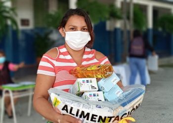 Ministerio de Educación distribuyó 2.1 millones de paquetes alimentarios