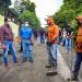 Alcalde de Zaragoza inaugura la intervención por parte de FOVIAL en la colonia El Zaite 2