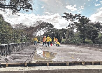 Puente de Chilanga lleva 82 % de avance