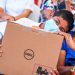 Gobierno de El Salvador entrega computadoras a estudiantes de Nuevo Cuscatlán