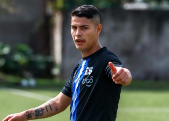 Kevin Santamaría entrenó esta mañana con la selección nacional y podría estar en juegos de eliminatorias