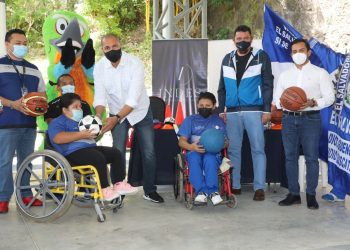 Indes y COASPAE inauguran Academia de Deporte Inclusivo en Panchimalco