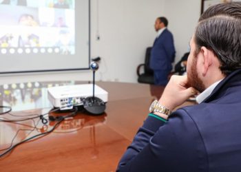 Autoridades sostienen teleconferencia con representantes de Soosung Engineering por proyecto del Tren del Pacífico