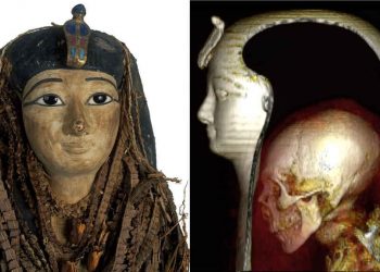 Investigadores egipcios descubren secretos de una momia sin retirarle las vendas