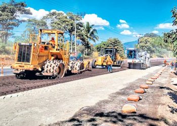 Se inicia la renovación de la carretera entre Chalchuapa y Atiquizaya