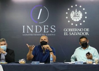 Yamil Bukele, presidente del Indes, se reunió con alcaldes para dar detelles de la Liga Nacional de Fútbol