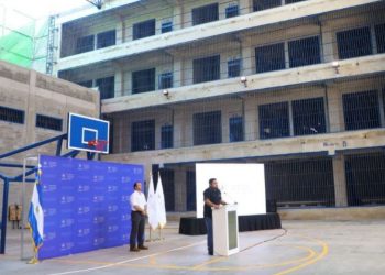 Gabinete de Seguridad entrega segunda fase del penal de Mariona