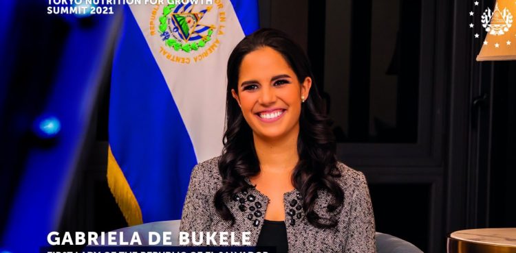 Primera Dama de El Salvador, Gabriela de Bukele.
