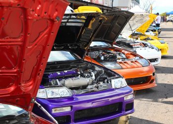 Los amantes de los autos disfrutaron en El Jabalí de variados estilos durante el Súper Auto Show