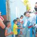 Alcaldía agasaja a niñez de Zaragoza con juguetes y personajes navideños