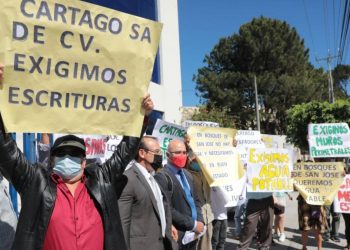 Denuncian a lotificadora por estafar a habitantes de Bosques de San José, Ciudad Delgado