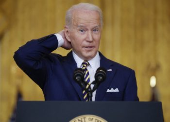 Biden es señalado más por sus fallas que por sus logros en el discurso de su primer año de mandato