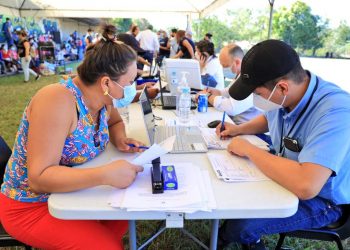 ANDA instala agencia móvil en Texistepeque para beneficio de más de 1,000 salvadoreños