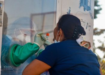 Realizan jornada de pruebas para COVID-19 en Santa Tecla, San Julián y San Pedro Masahuat