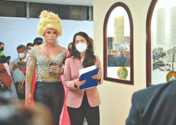 Artista travesti y diputada de VAMOS piden cárcel por promover la reelección