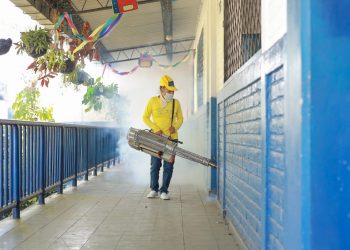 Inicia megajornada de fumigación en Ayutuxtepeque