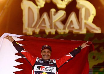 El catarí Nasser Al-Attiyah (Toyota) conquistó su cuarto Dakar en coches, Sunderland se lo adjudicó en motos