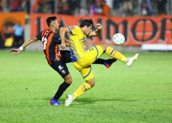 Águila debutó en casa en el Clausura 2022 ante Jocoro, pero no pudo sacar el triunfo